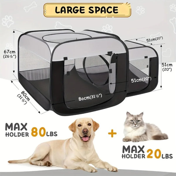 CozyFold Cat Playpen