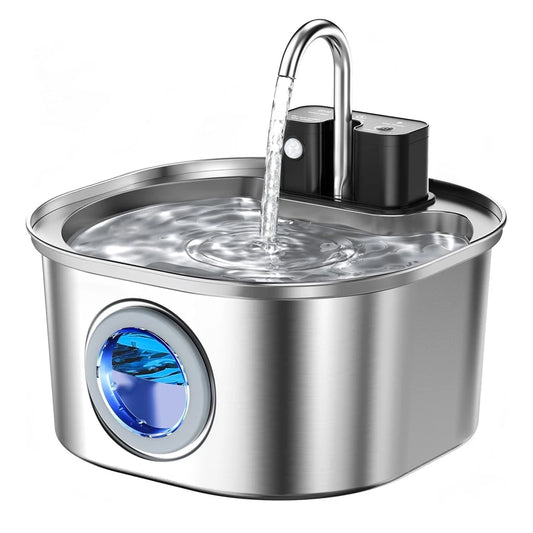 GOLDENA™ Stainless Steel Pet Fountain